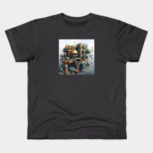 fantasy castle Kids T-Shirt